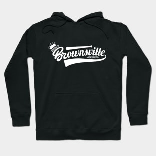 Brownsville New York Brooklyn - Brownsville  Brooklyn Schriftzug - Vintage Brownsville Logo Hoodie